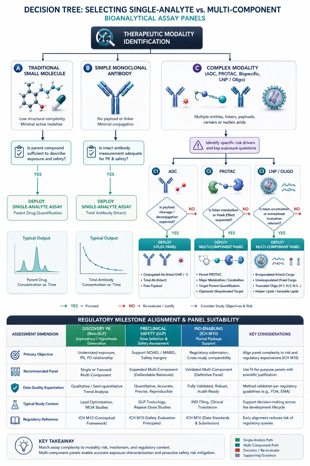 Decision Tree for Deploying Multi-Component Assay Panels